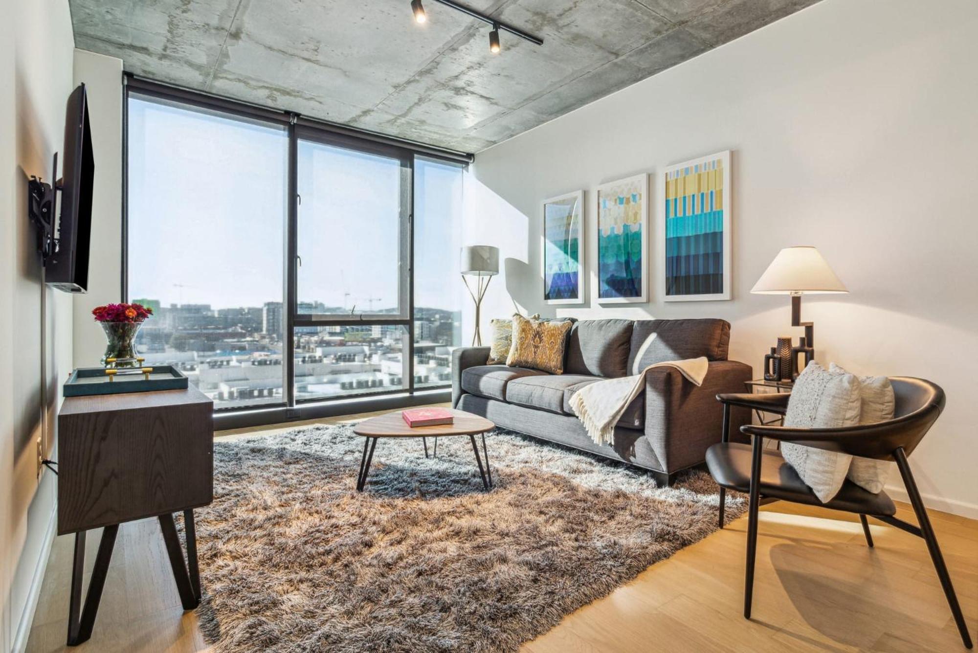 Contemporary City Living Apartments In Nashville Ngoại thất bức ảnh